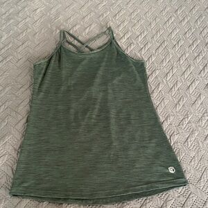 Born Primitive Green Strappy Women's Tank